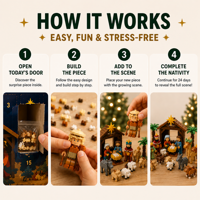 24 Day Nativity Building Advent Calendar