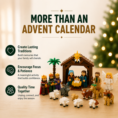 24 Day Nativity Building Advent Calendar