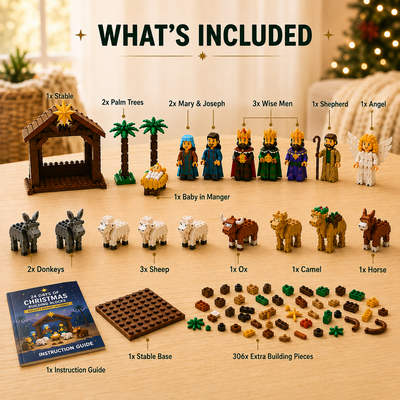 24 Day Nativity Building Advent Calendar