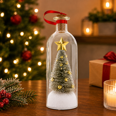 Everwish Recordable Christmas Tree in a Bottle